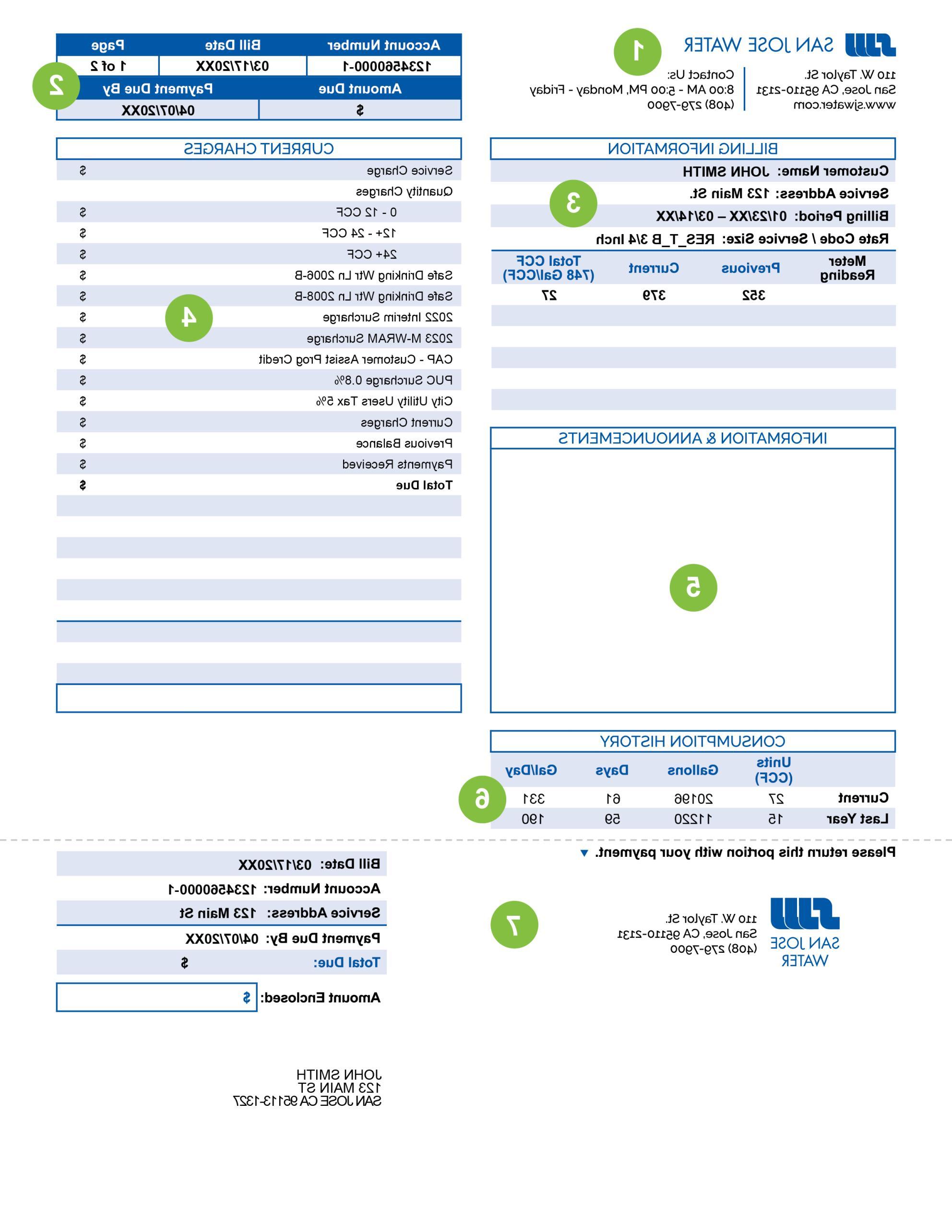 Example bill